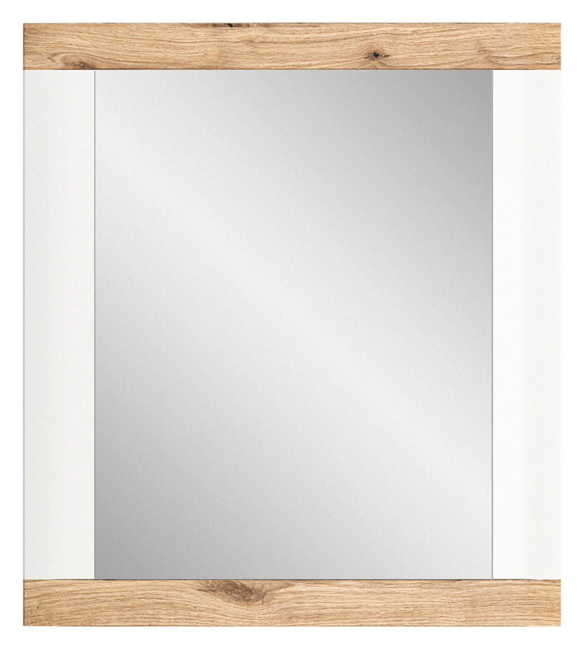Garderobenspiegel LAREDO weiß matt MDF B/H/T: ca. 73x82x2 cm LAREDO - weiß (73,00/82,00/2,00cm) - xonox.home