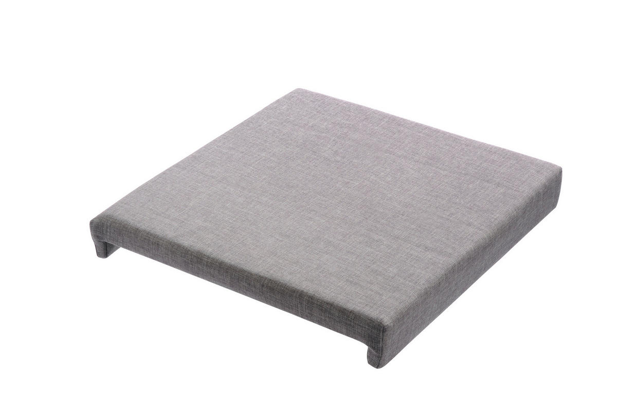 Klemmkissen Madagaskar grau Stoff B/H/T: ca. 45x6x42 cm Madagaskar - grau (45,00/6,00/42,00cm)