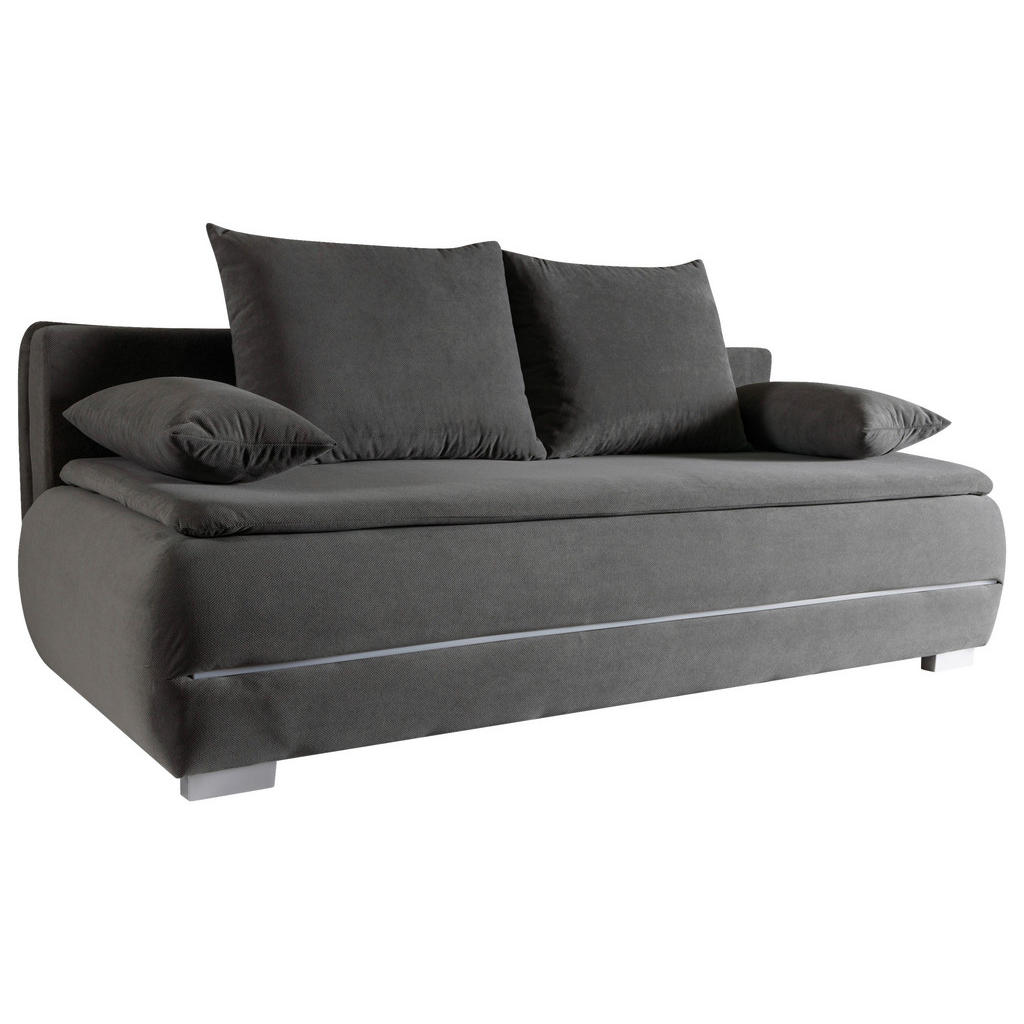 Thumbnail - Schlafsofa Tekla grau B/H/T: ca. 212x97x98 cm