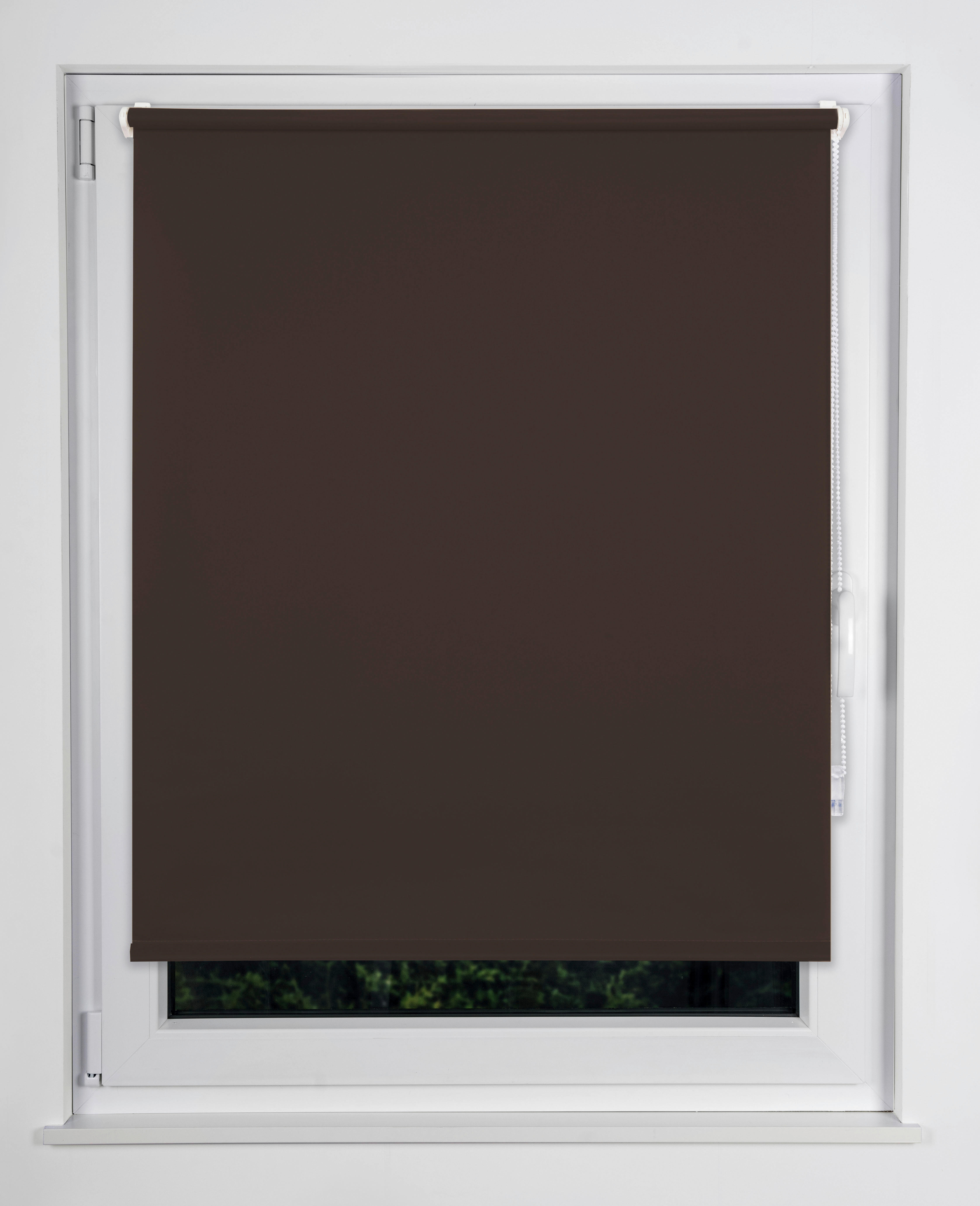 Tageslichtrollo zum klemmen braun B/L: ca. 60x160 cm Rollo_Tageslicht_Klemmfix_Win - braun (60,00/160,00cm)