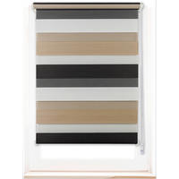 Doppelrollo Just-Triple Cappuccino B/L: ca. 90x160 cm Just-Triple - mokka/Cappuccino (90,00/160,00cm)