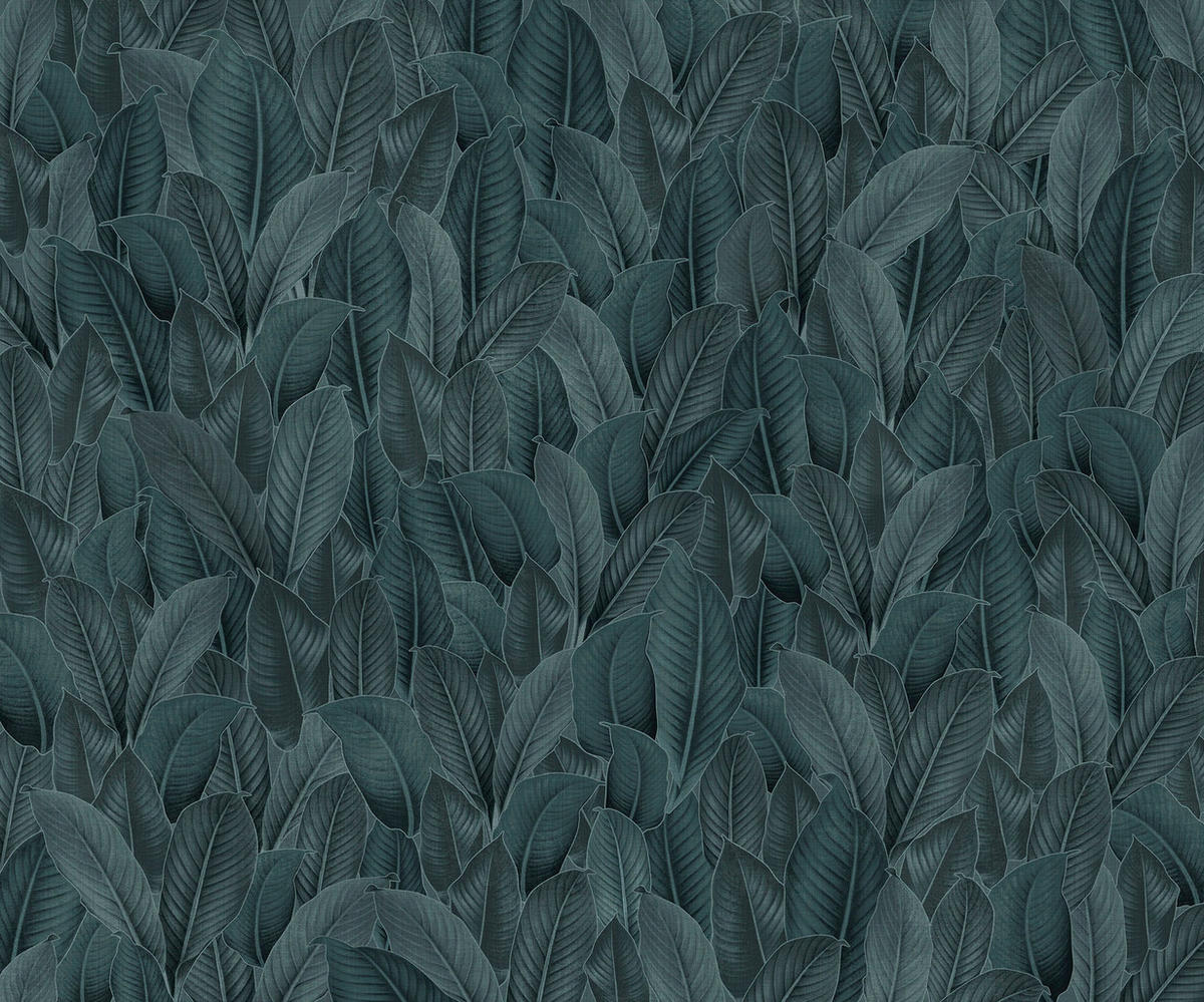 Komar Fototapete Bain de Feuilles B/L: ca. 300x250 cm Bain de Feuilles - (300,00/250,00cm) - Komar