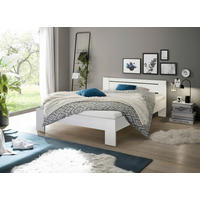 Futonbett Cannes weiß Liegefläche B/L: ca. 140x200 cm Cannes - weiß (145,00/71,00/204,00cm)