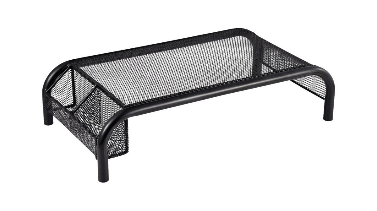 BERGNER Monitorständer RACING RACING - schwarz (23,00/42,00/10,00cm) - BERGNER
