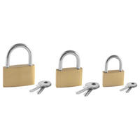 WERKZEYT Zylindervorhangschloss-Set 3 tlg. Zylinder-Vorhangschlossset_3tlg. - WERKZEYT