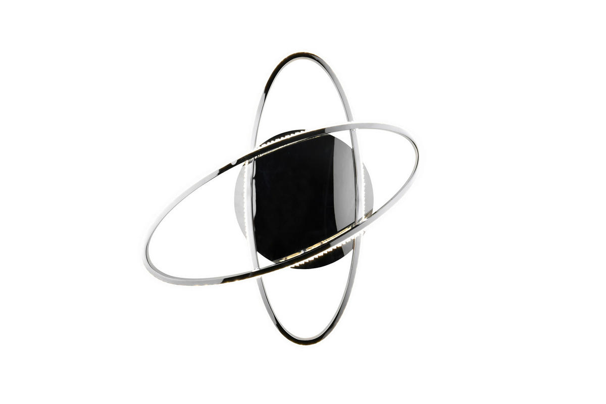 Deckenleuchte Chrom Metall B/H/D: ca. 58x9x58 cm LED-Deckenleuchte_Lane - Chrom (58,00/9,00cm)
