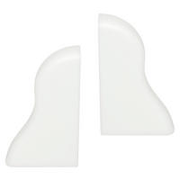 Endkappe weiß L/B/H: ca. 2,35x1,04x4,25 cm Endkappe für 40mm SL weiß - weiß (2,35/1,04/4,25cm)