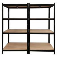 Schwerlaststeckregal schwarz B/H/T: ca. 160x160x60 cm Schwerlaststeckregal 160x160x60cm S - schwarz (160,00/160,00/60,00cm)