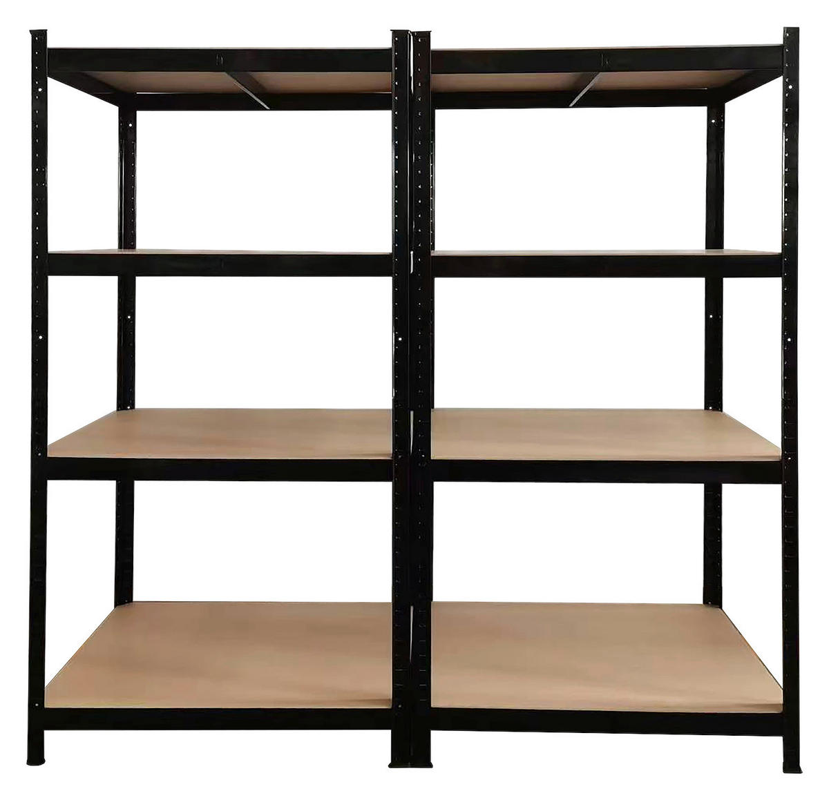 Schwerlaststeckregal schwarz B/H/T: ca. 160x160x60 cm Schwerlaststeckregal 160x160x60cm S - schwarz (160,00/160,00/60,00cm)