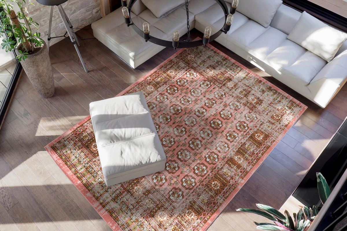 360Living Teppich Ariya rot B/L: ca. 200x290 cm Ariya - rot (200,00/290,00cm) - 360Living