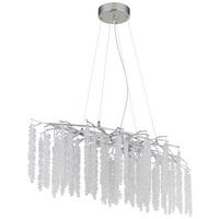 GLOBO Luster Luster-Laverne - klar/Chrom (110,00/50,00/25,50cm) - GLOBO