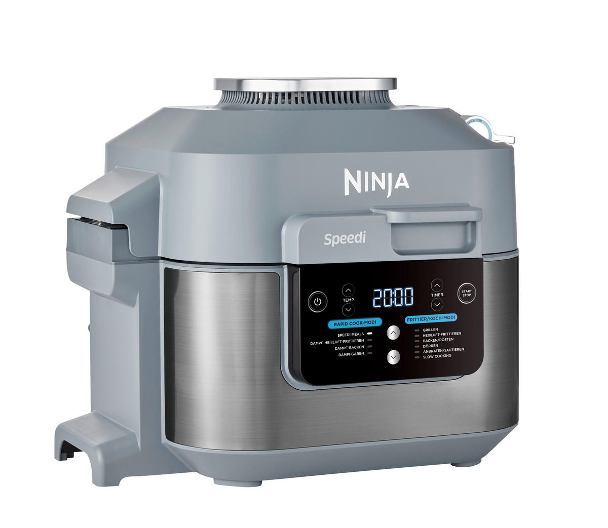 Ninja Heißluftfritteuse Speedi ON400EU - grau (35,00/33,00/31,00cm) - Ninja