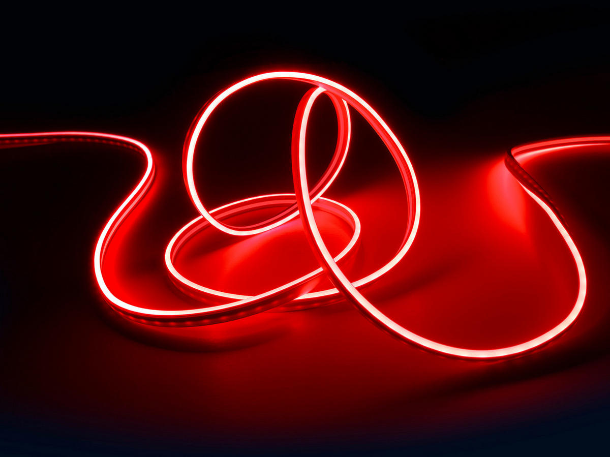 Lichtband weiß Kunststoff B/L: ca. 1x500 cm LED-Lichtband_Neon - weiß (1,00/500,00cm)