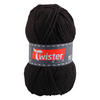 Handstrickgarn Meran schwarz L: ca. 10000 cm Meran - schwarz (10000,00cm) - Twister