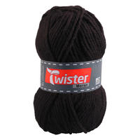 Handstrickgarn Meran schwarz L: ca. 10000 cm Meran - schwarz (10000,00cm) - Twister