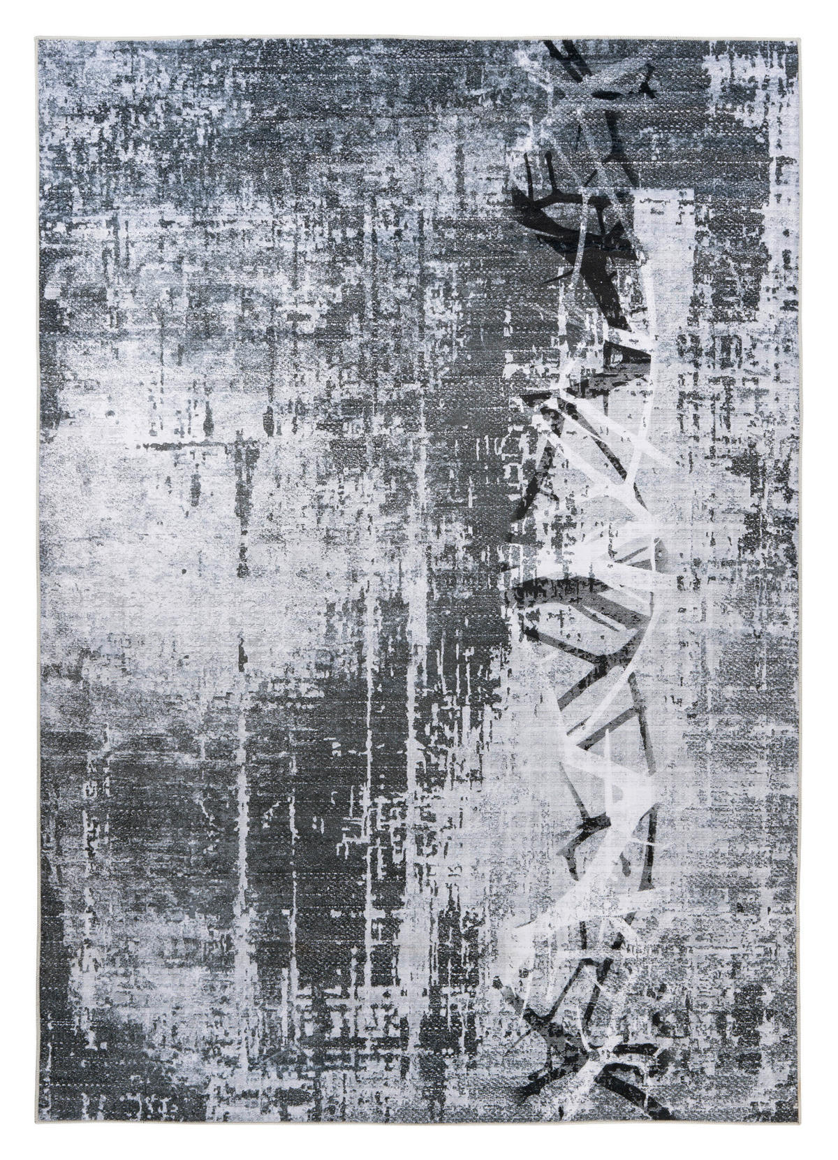 Obsession Teppich My Tranquil grau B/H/T/L/D: ca. 80x0,6x0x150x0 cm My Tranquil - grau (150,00/80,00/0,60cm) - Obsession