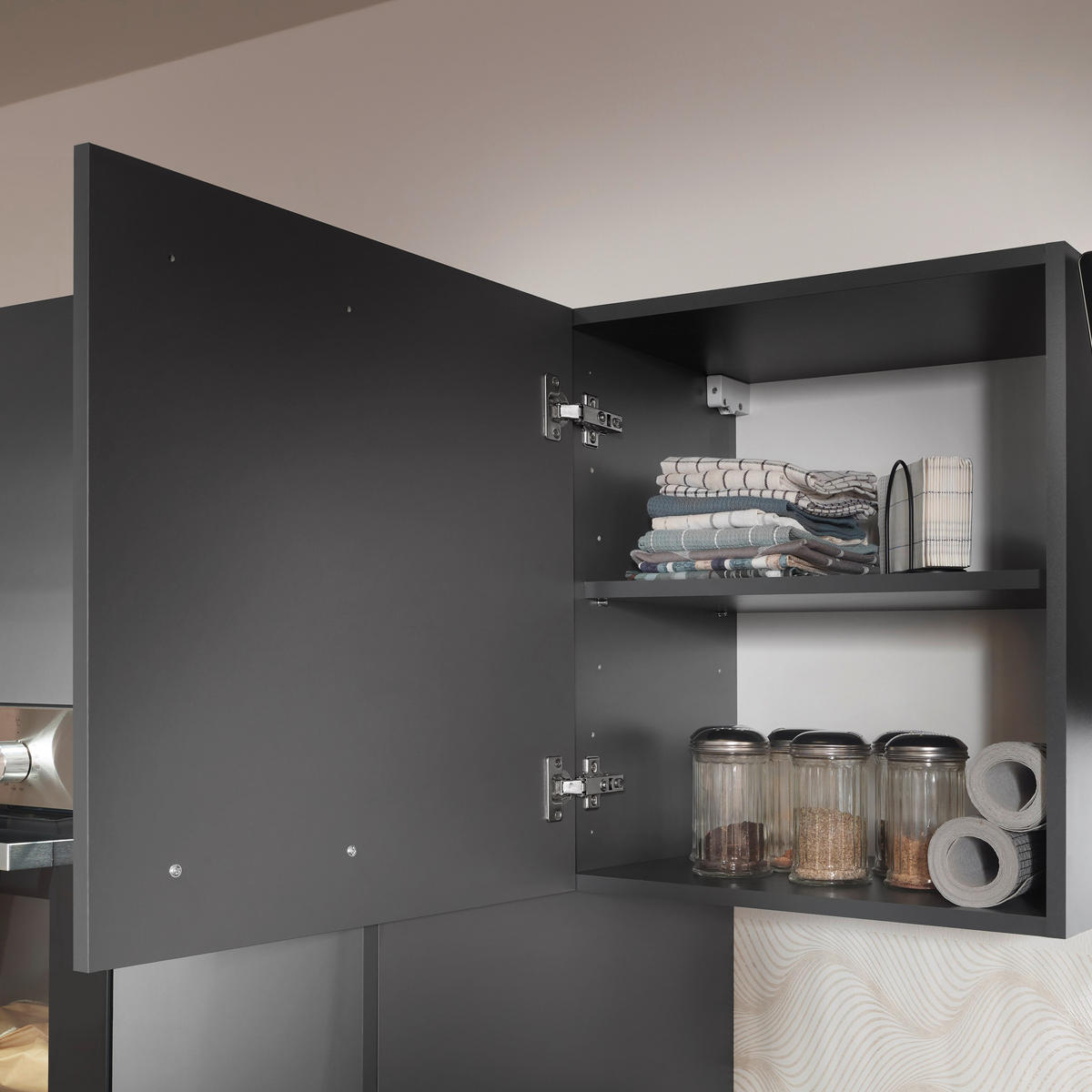 Winkelküche Oliver B/H/T: ca. 310x205x172 cm Oliver - granit/grau (310,00/205,00/172,00cm) - Respekta