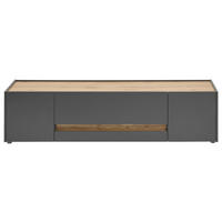 TV-Lowboard City Eiche Wotan Nachbildung anthrazit B/H/T: ca. 170x40x45 cm City - Eiche/anthrazit (170,00/40,00/45,00cm)