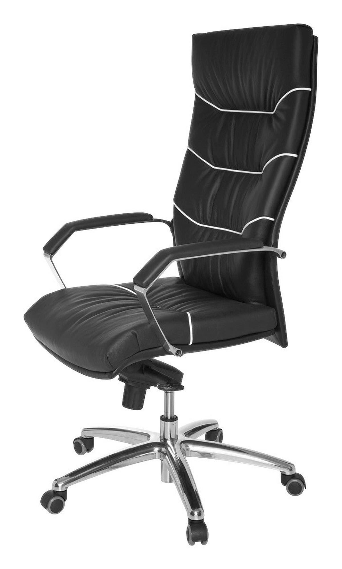 Drehstuhl schwarz Bürostuhl - schwarz (60,00/126,00/55,00cm) - Amstyle