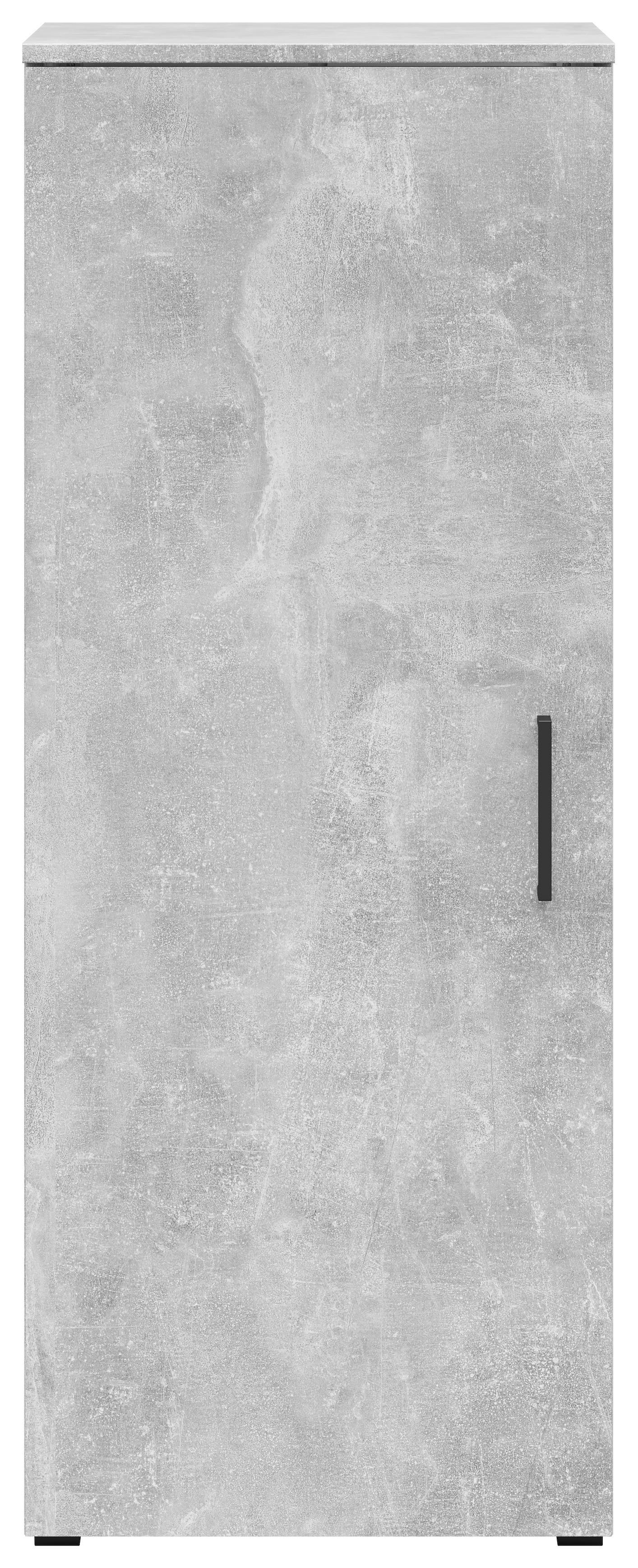 Schrank Multi-Stauraum Typ 16 Beton Optik B/H/T: ca. 45x115x40 cm Multi-Stauraum Typ 16 - Beton (45,00/115,00/40,00cm)