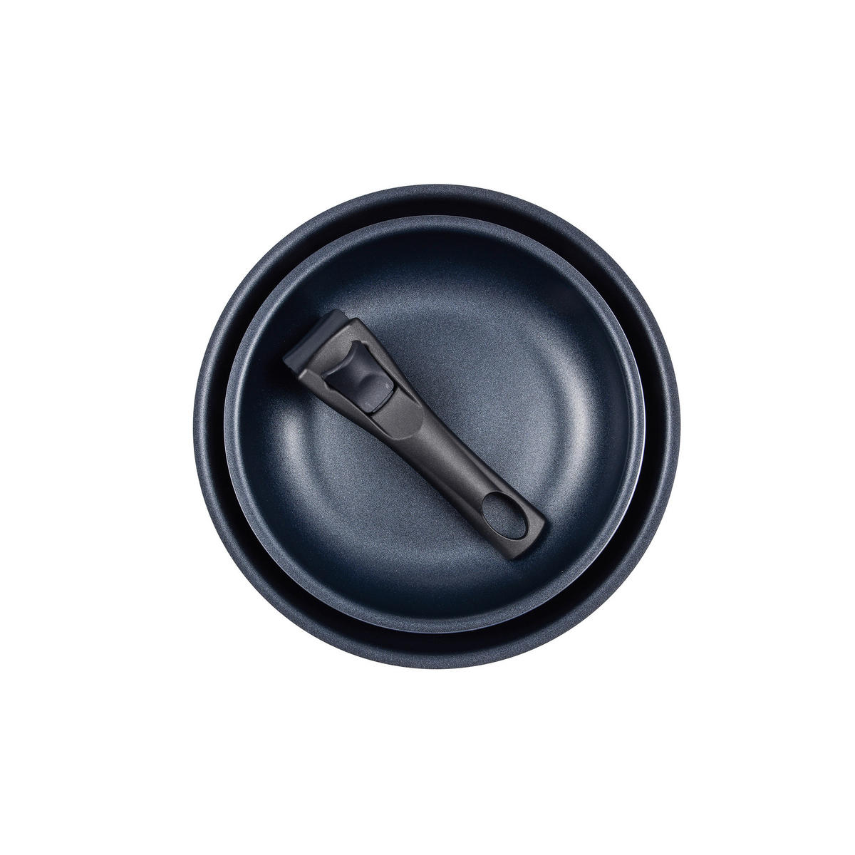 BERGNER Pfannenset Click & cook schwarz Aluminium Click & cook - schwarz - BERGNER