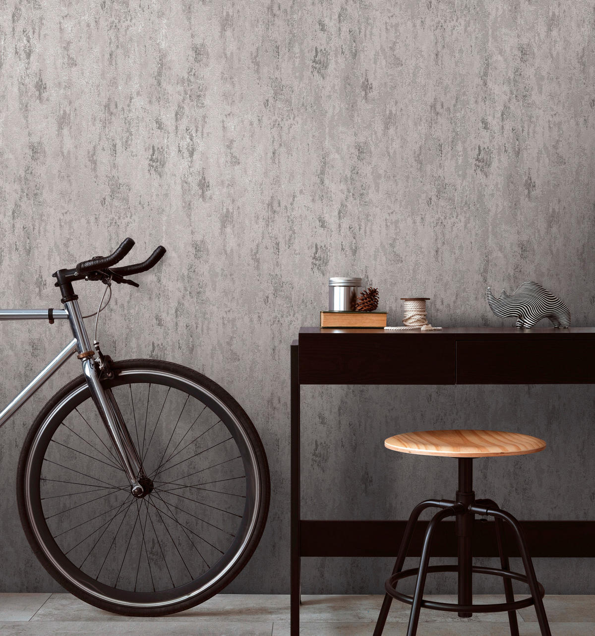 A.S.Creation Vliestapete Glänzend silber B/H/D: ca. 53x1005x9 cm Vliestapete - Glänzend/silber (9,00/1005,00cm) - A.S.Creation