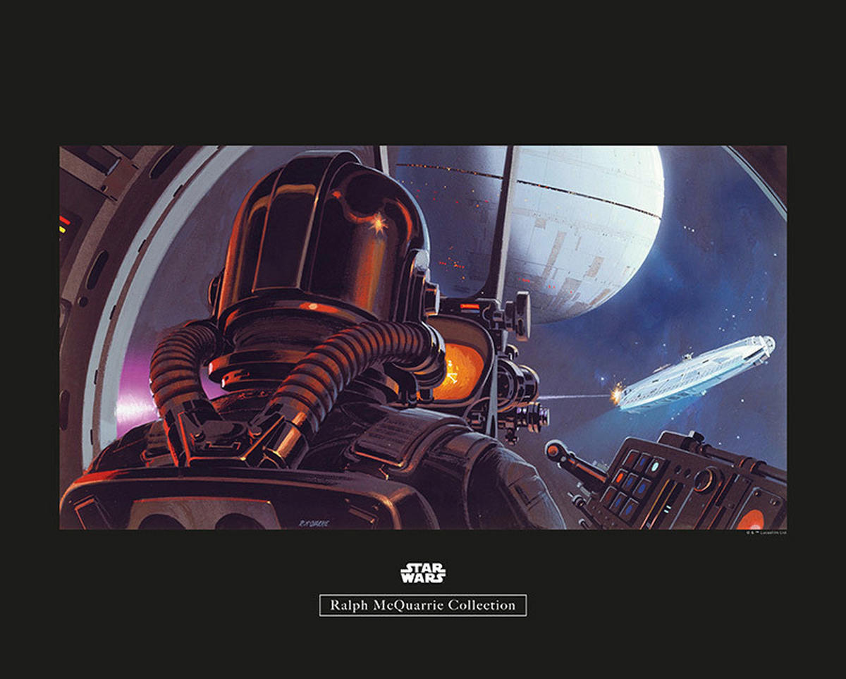 Komar Poster Star Wars Classic RMQ TIE-Fighter P Star Wars B/L: ca. 50x40 cm Star Wars Classic RMQ TIE-Fighter P - (50,00/40,00cm) - Komar
