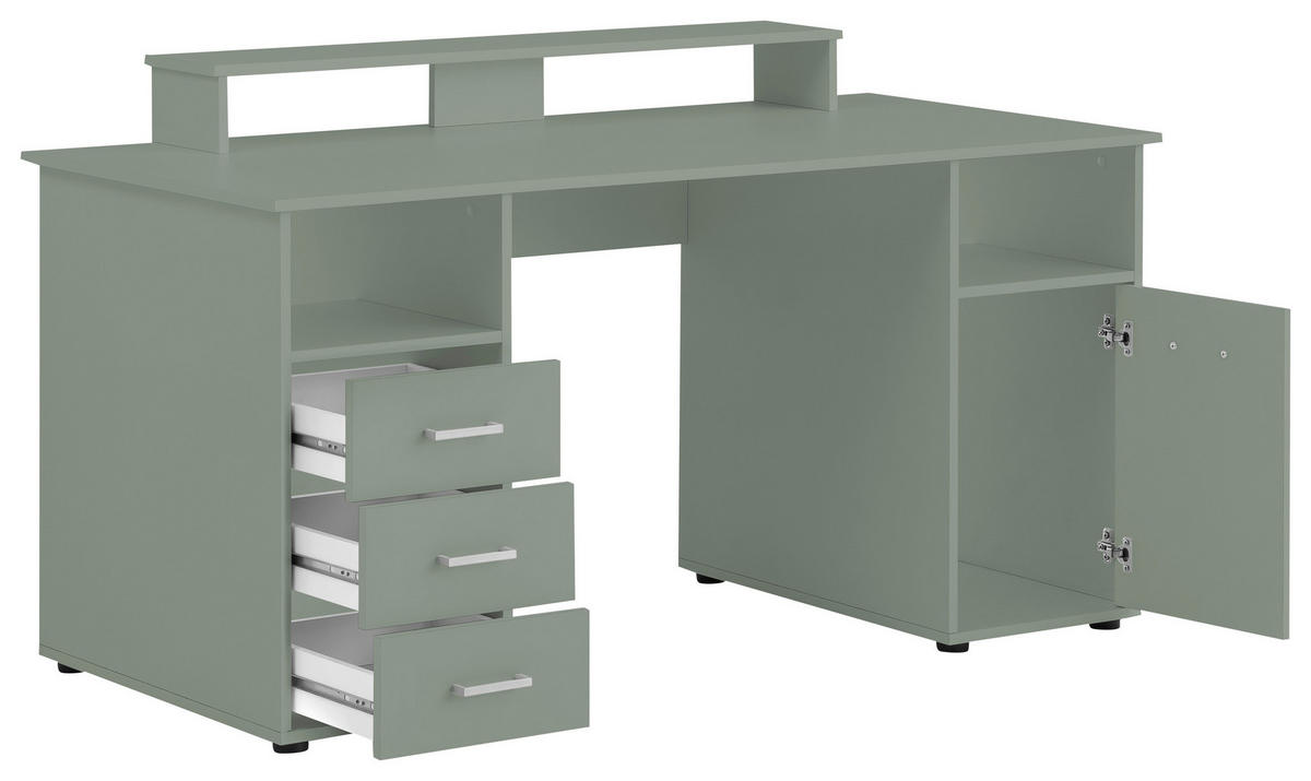 Schreibtisch Niels Pistazie B/H/T: ca. 150x86,7x70 cm Niels - Pistazie (150,00/86,70/70,00cm) - Möbelpartner