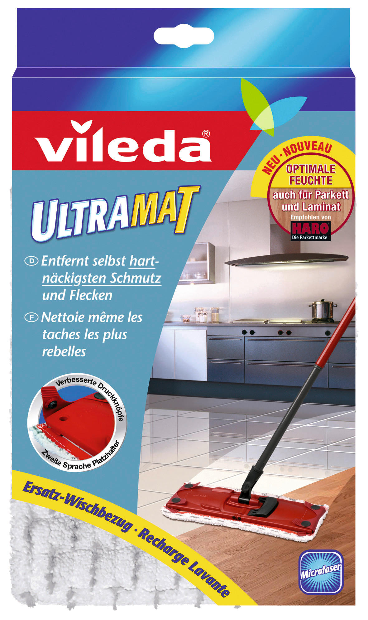 Vileda Ersatzbezug Ersatzbezug_Vileda - (14,00/35,00/7,00cm) - Vileda