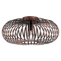 TRIO Deckenleuchte JOHANN 606900162 Kupfer Metall H/D: ca. 17x40 cm 1 Brennstellen Johann - Kupfer (40,00/17,00cm) - Trio
