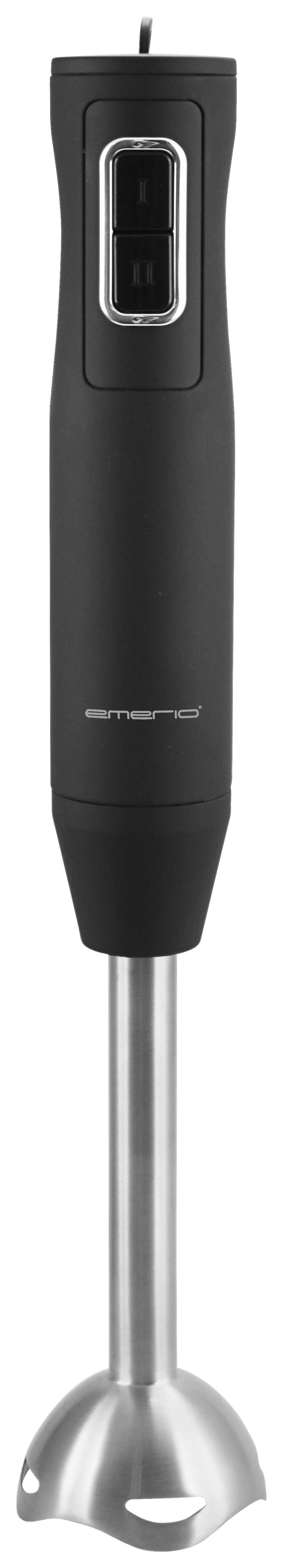 Emerio Stabmixer HB-111446.5 silber schwarz Edelstahl Kunststoff B/H/L: ca. 7x37,8x10 cm Stabmixer_HB-111446.5 - schwarz/silber (10,00/7,00/37,80cm) - Emerio