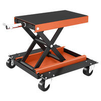 HOMCOM Motorradheber B/H/L: ca. 39,5x13,5x49,5 cm Motorradheber - orange (49,50/39,50/13,50cm) - HOMCOM