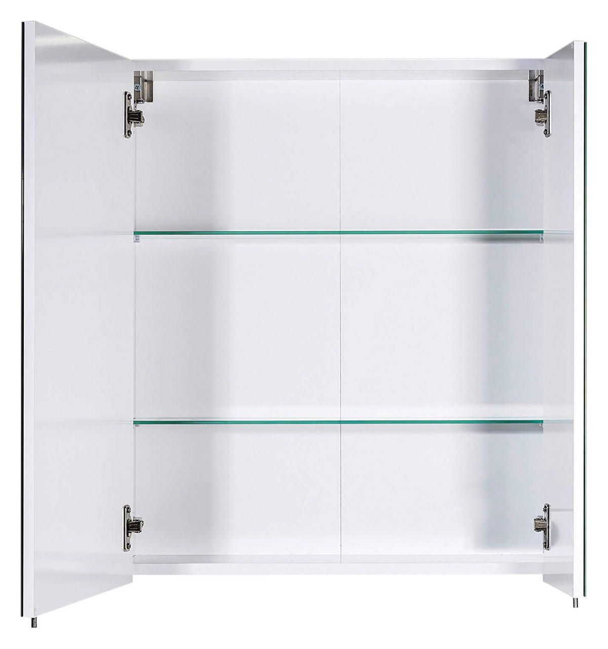 Spiegelschrank Lorenz weiß glanz B/H/T: ca. 60x70,7x16 cm Lorenz - weiß (60,00/70,70/16,00cm) - Möbelpartner