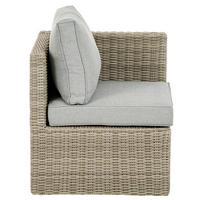 Greemotion Loungeset Olea mini hellbraun Polyester B/H/L: ca. 77x66,5x74,5 cm Olea mini - hellgrau/hellbraun (74,50/77,00/66,50cm) - Greemotion