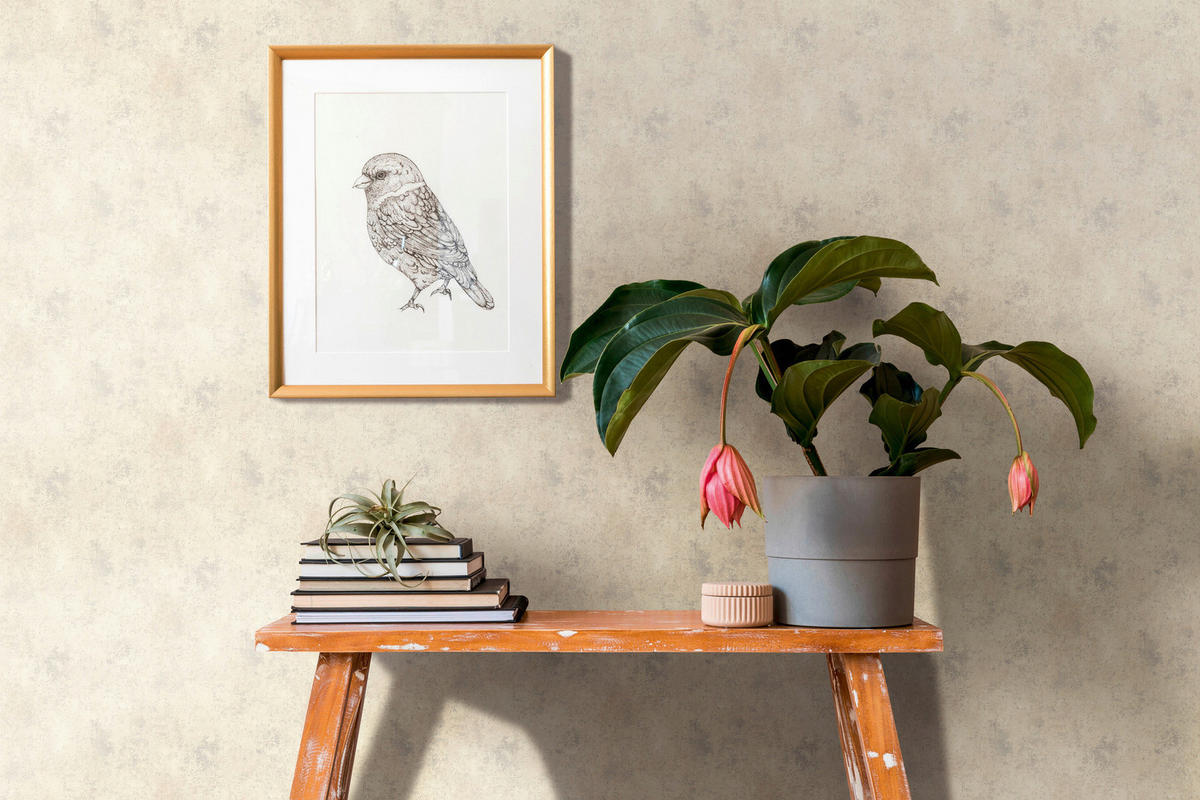 A.S.Creation Vliestapete weiß creme B/H/D: ca. 53x1005x8,9 cm Vliestapete - weiß/creme (8,90/1005,00cm) - A.S.Creation