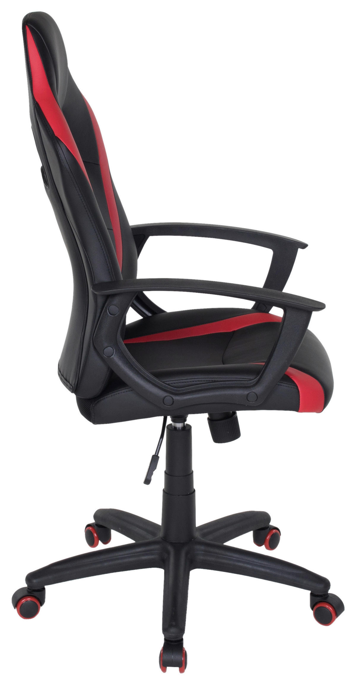 Chefsessel Adeon schwarz rot Kunstleder Adeon - rot/schwarz