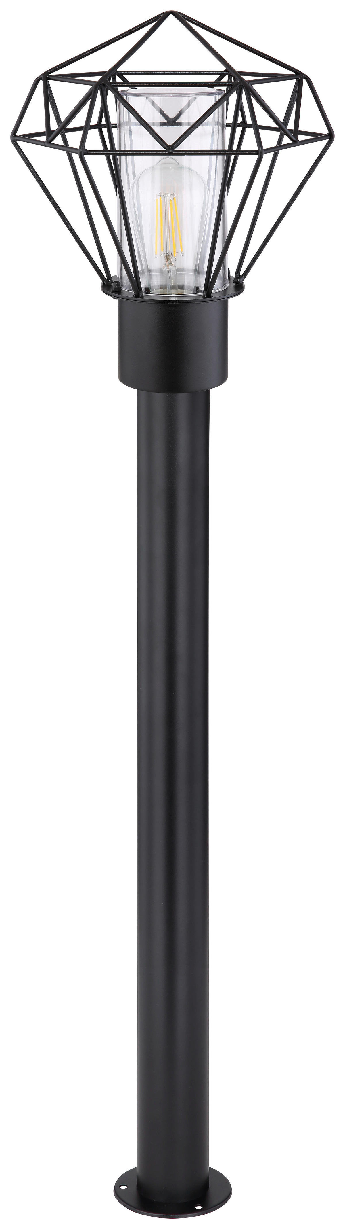 Außenleuchte HORACE 31357 schwarz schwarz B/H/T: ca. 25,5x100x22,5 cm HORACHE - schwarz (25,50/100,00/22,50cm) - GLOBO