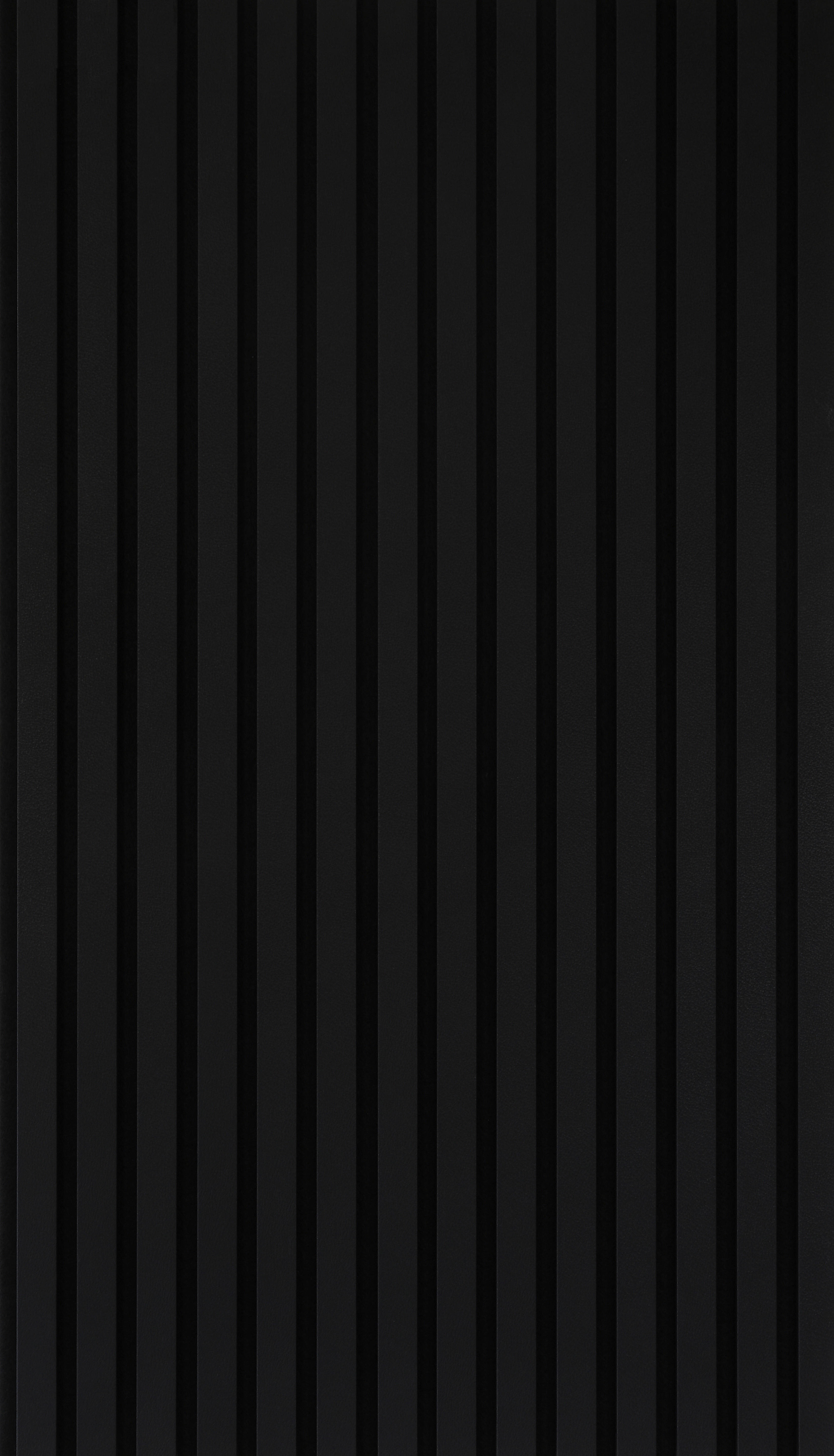 Akustikpaneel schwarz L/B/H: ca. 1,9x56,1x240 cm pro Stück Akustikplatte 240x56 Leder schwarz - schwarz (1,90/56,10/240,00cm)