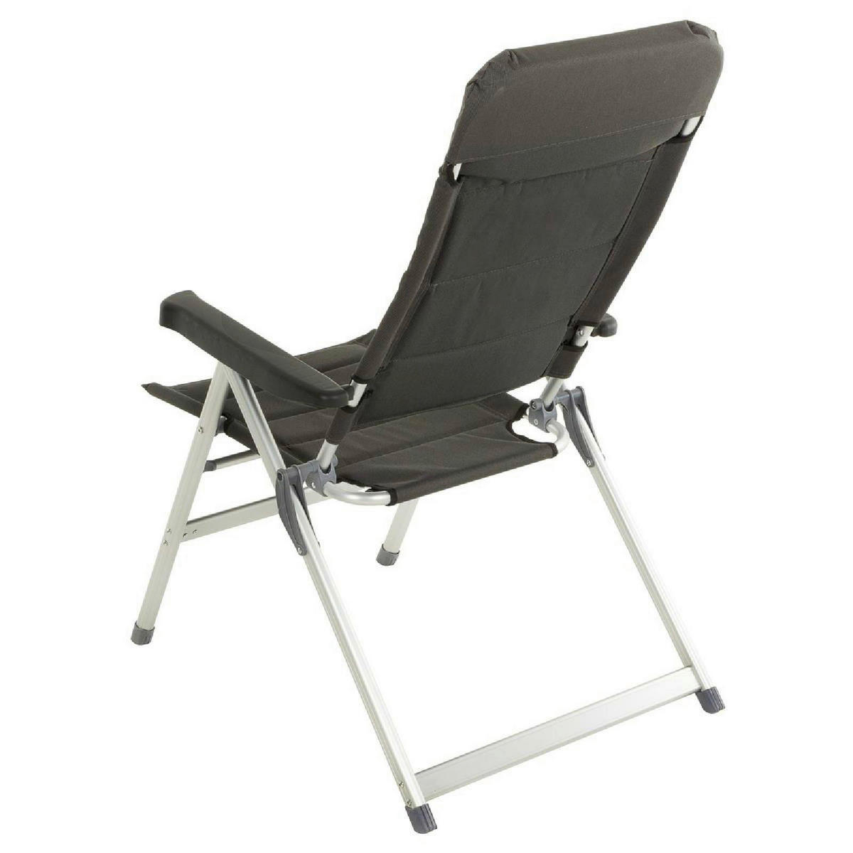 VCM Campingstuhl-Set grau Polyester-Mischgewebe B/H/T: ca. 63x122x58 cm Campingstuhlset - grau (63,00/122,00/58,00cm) - VCM