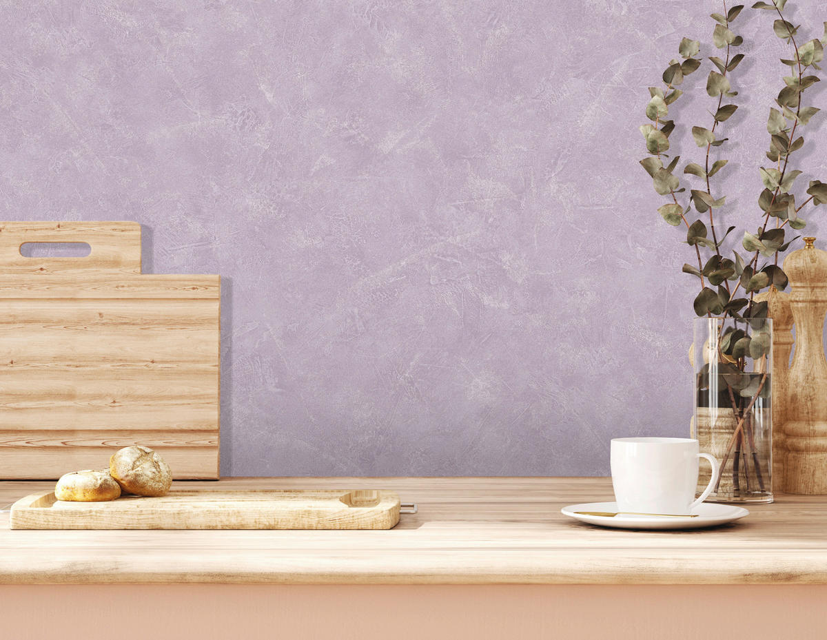 UGEPA Vinyltapete Struktur flieder B/L: ca. 53x1005 cm Vinyltapete_L48726 - flieder (53,00/1005,00cm) - UGEPA