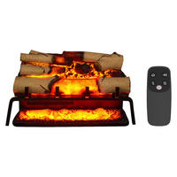 Balderia elektrische Feuerstelle Lily EF290B-WB schwarz birke B/H/L: ca. 24x50,5x58 cm ca. 1500 W Ele.-Feuerstelle Lily - birke/schwarz (58,00/24,00/50,50cm) - Balderia
