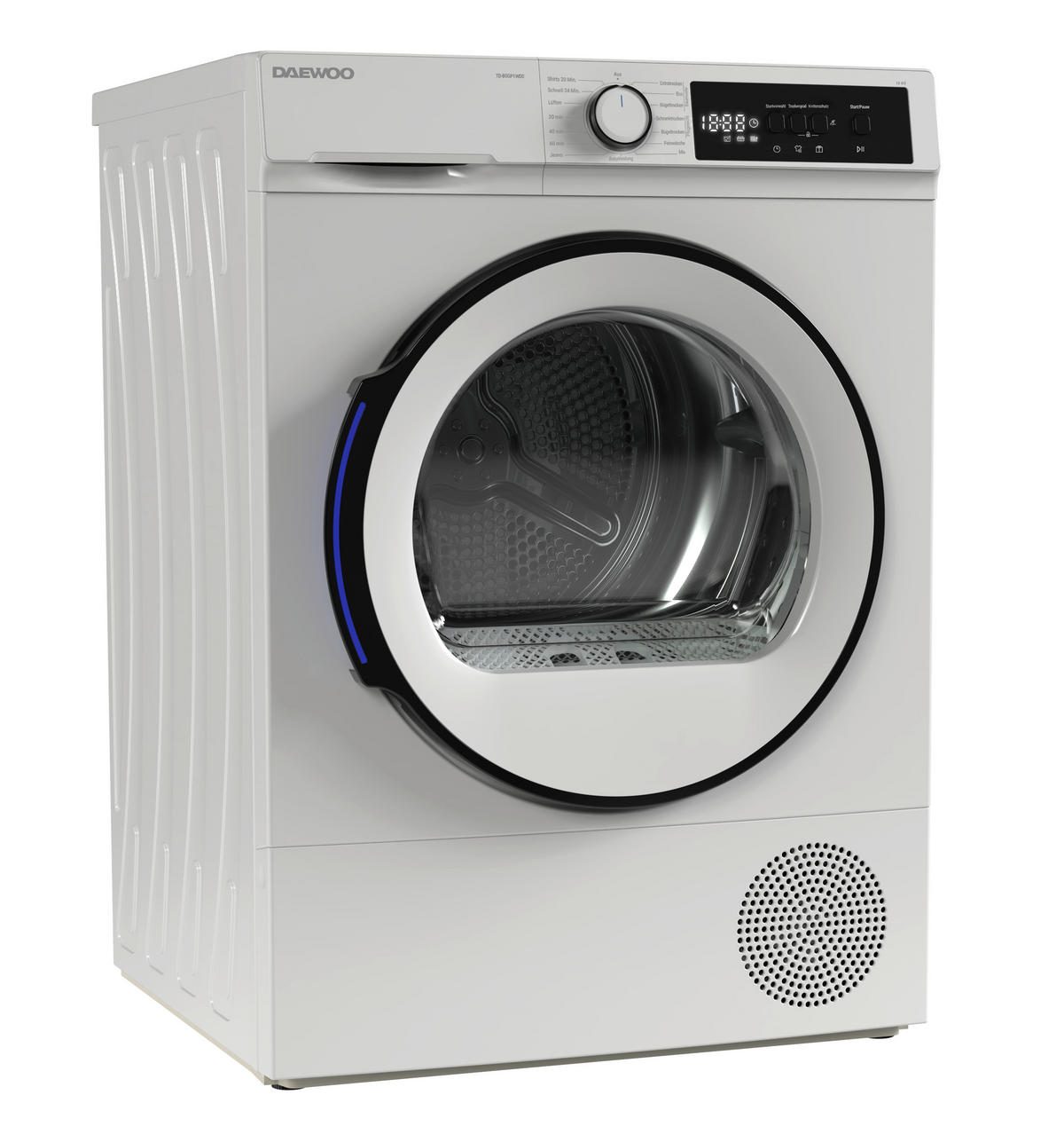 Daewoo Wärmepumpentrockner TD-B0GP1WD0-DE Wärmepumpentrockne TD-B0GP1WD0-DE - weiß (59,60/84,50/60,90cm) - Daewoo