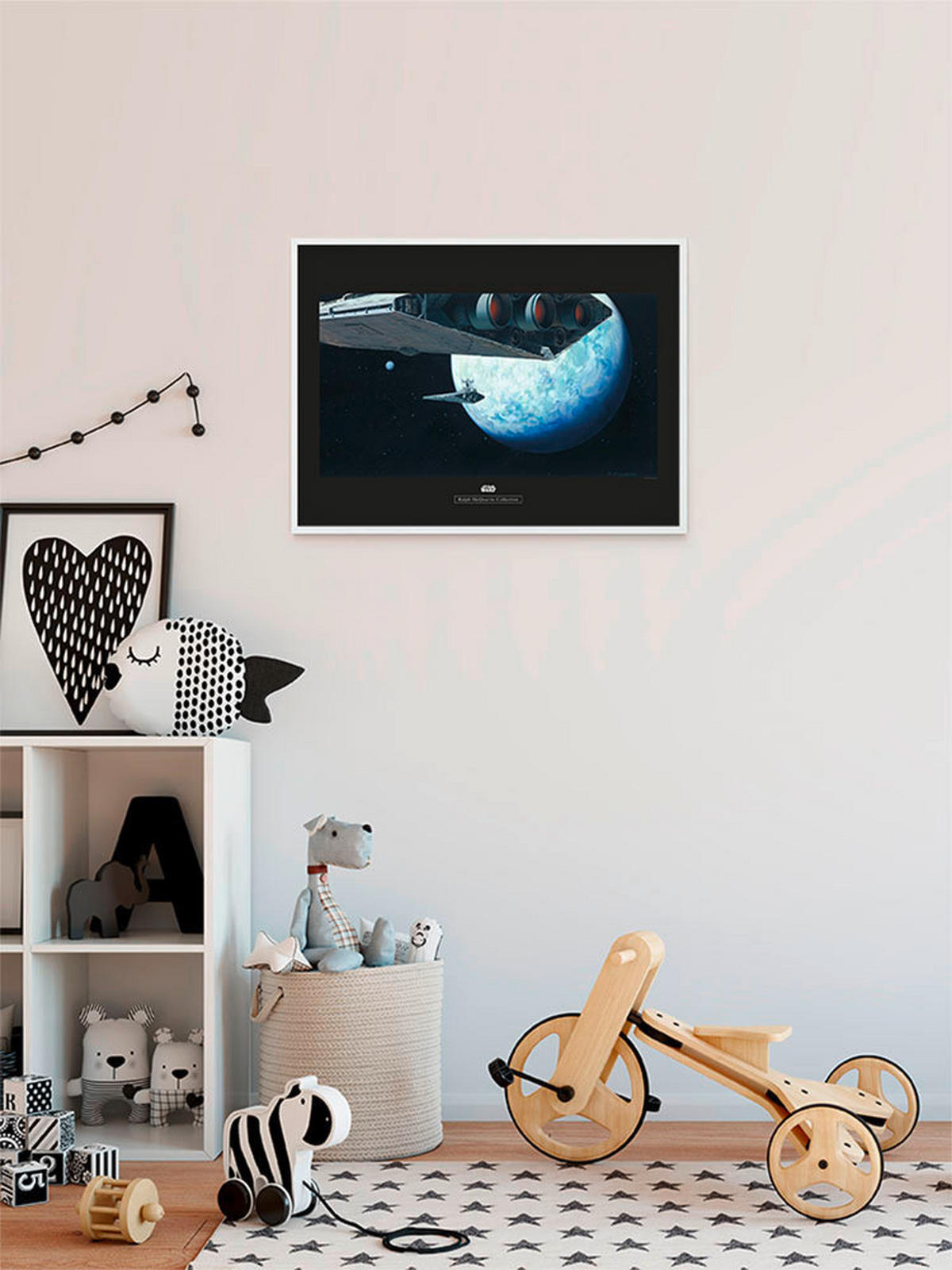 Komar Poster Star Wars Classic RMQ Hoth Orbit Star Wars B/L: ca. 50x40 cm Star Wars Classic RMQ Hoth Orbit - (50,00/40,00cm) - Komar