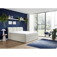 Boxspringbett Lugano ivory Liegefläche B/L: ca. 180x200 cm Lugano - ivory (190,00/109,00/210,00cm)