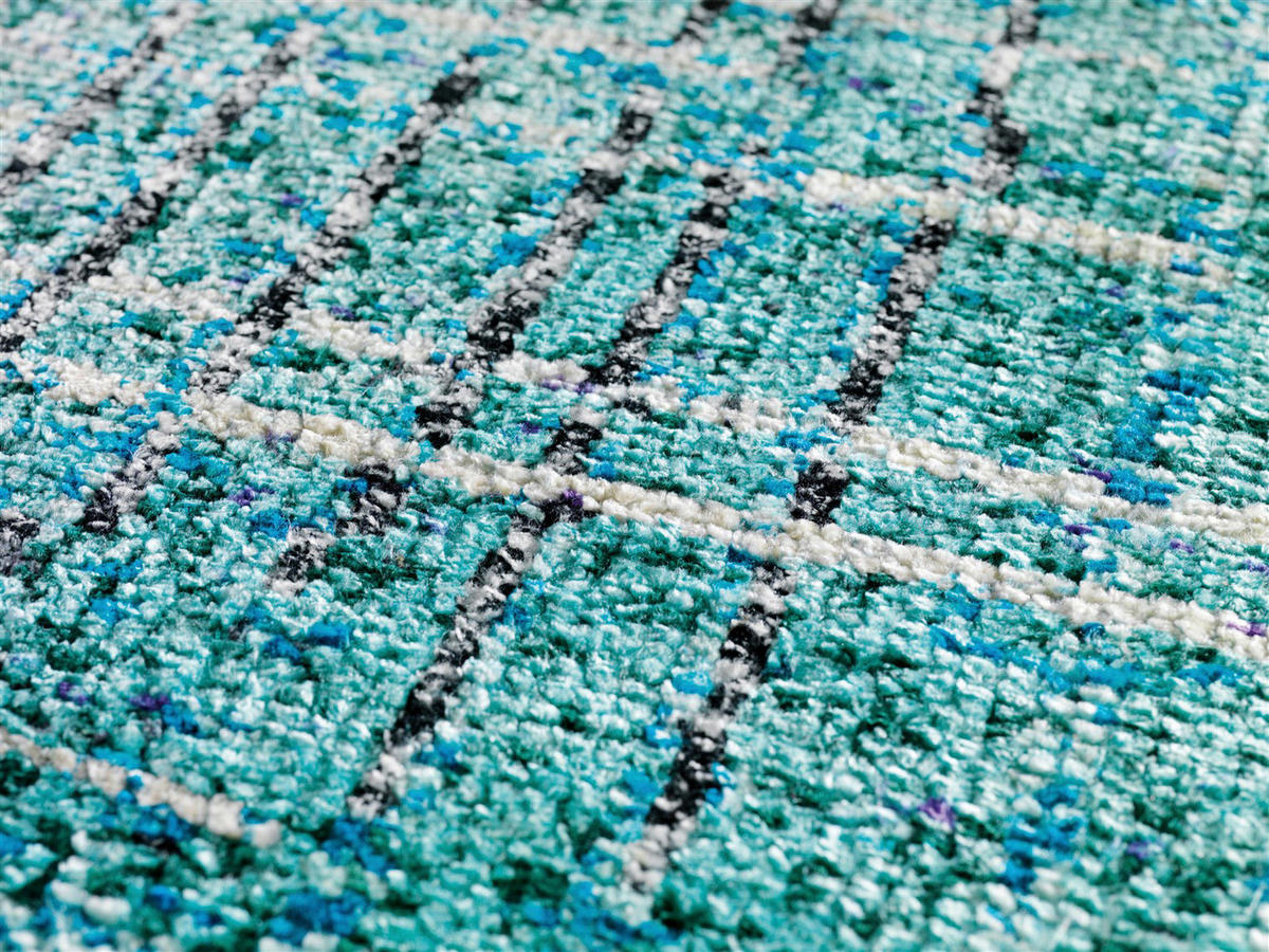Arte Espina Kurzflorteppich Topaz 5400 hellblau B/L: ca. 170x240 cm Topaz 5400 - hellblau (170,00/240,00cm) - Arte Espina