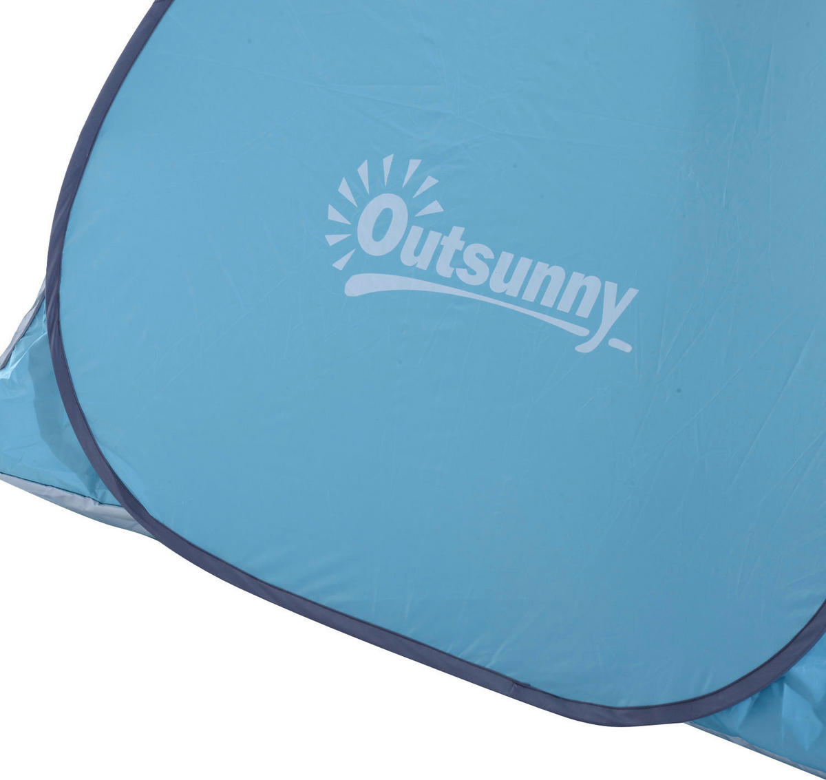 Outsunny Pop-Up Zelt blau Polyester-Mischgewebe B/H/L: ca. 200x115x150 cm Pop-Up_Zelt_für_2_Personen - blau (150,00/200,00/115,00cm) - Outsunny