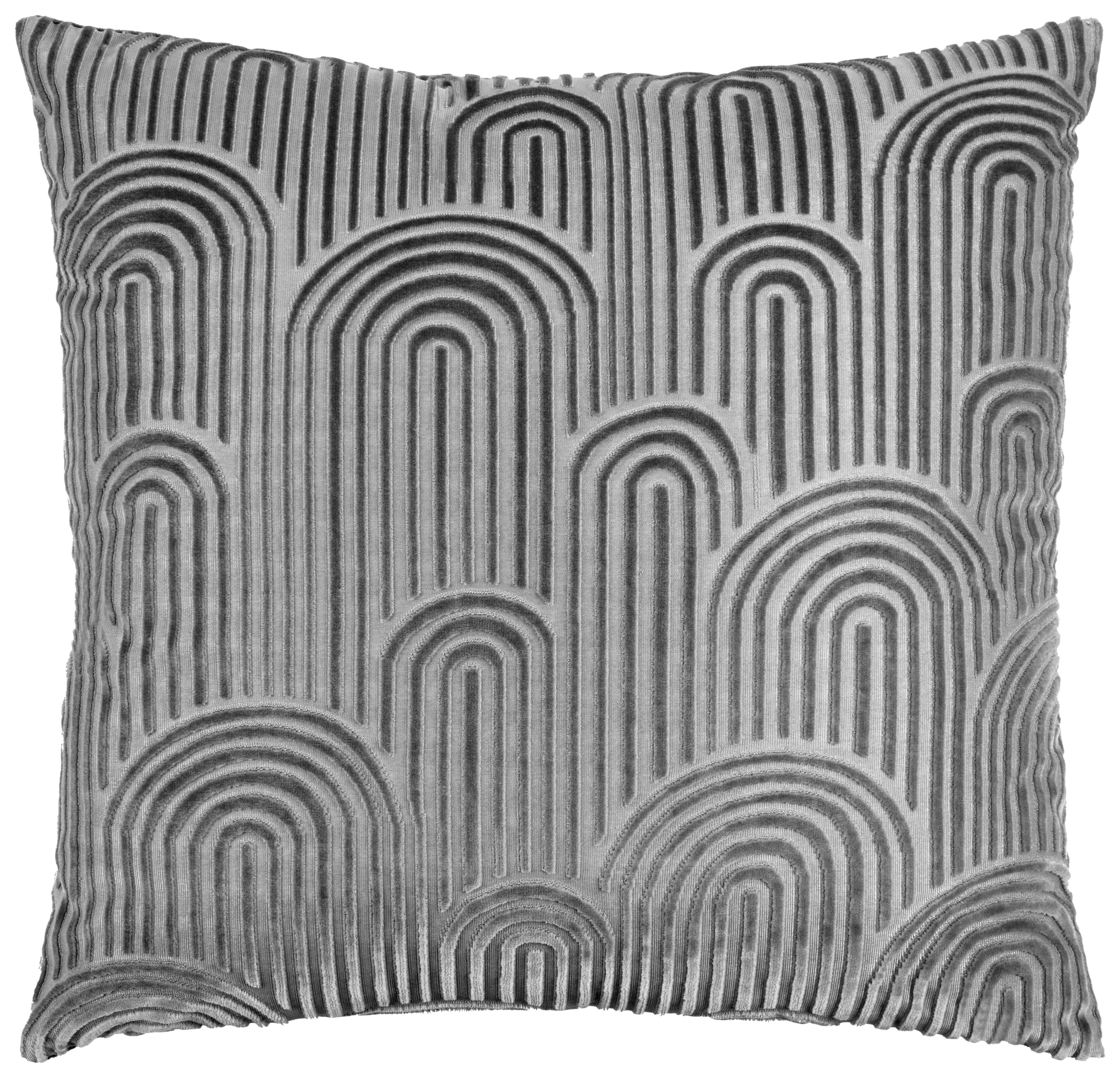 Dekokissen Bogen Bogen - anthrazit (45,00/45,00cm) - POCOline