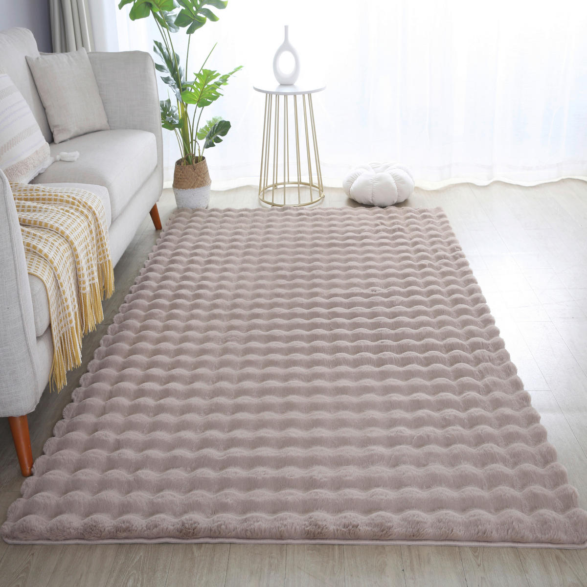 Ayyildiz Teppich AMBIANCE beige B/L: ca. 200x290 cm AMBIANCE - beige (200,00/290,00cm) - Ayyildiz