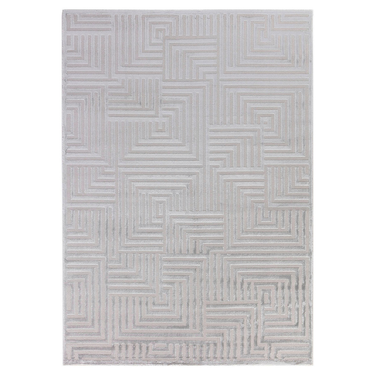 Ayyildiz Teppich SAHARA silber B/L: ca. 200x290 cm SAHARA - silber (200,00/290,00cm) - Ayyildiz