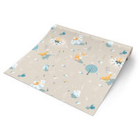 UGEPA Vliestapete Waldtiere beige bunt B/L: ca. 53x1005 cm Vliestapete_L31307 - beige/bunt (53,00/1005,00cm) - UGEPA